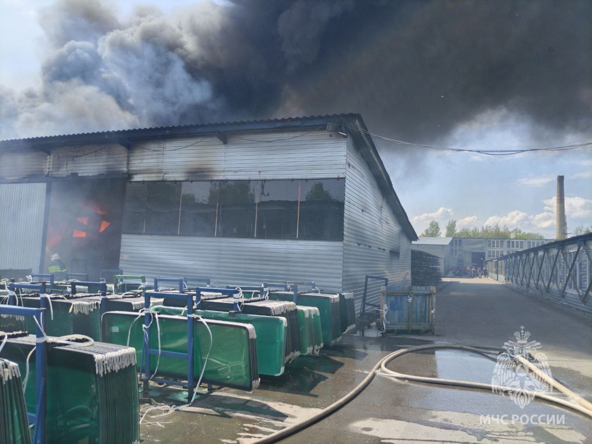 Прокуратура заинтересовалась мощным пожаром на складе под Нижним Новгородом