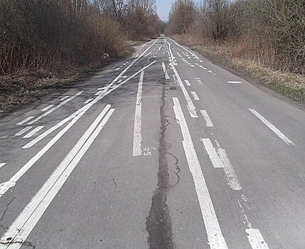 Как не платят штрафы благодаря стертой разметке