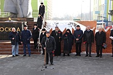 В Молжаниновском районе САО возложили венки и цветы к памятнику «Защитникам Москвы»