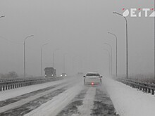 Снег кружится в Приморье