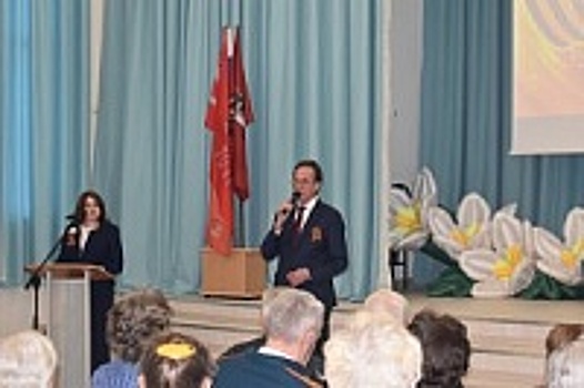 В школе №1150 прошло торжественное мероприятие, посвященное 77-й годовщине Победы в ВОВ