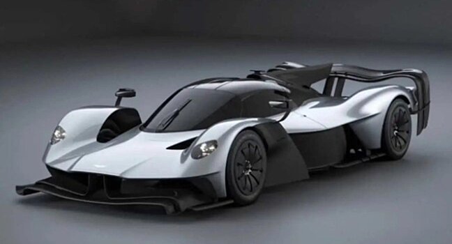 В Сети появилось снимки Aston Martin Valkyrie с сумасшедшим аэро-обвесом