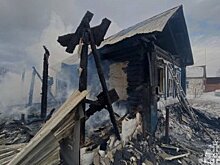 Женщина погибла при пожаре в частном доме в Башкирии