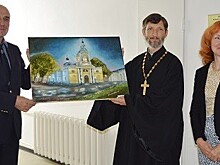 «Святые места земли Ленинградской»: в Выборге открылась выставка картин, посвященная юбилею Выборгской епархии
