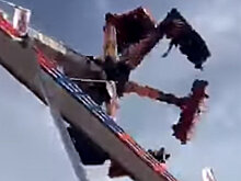 Трагедия на аттракционе в Америке: кадры аварии