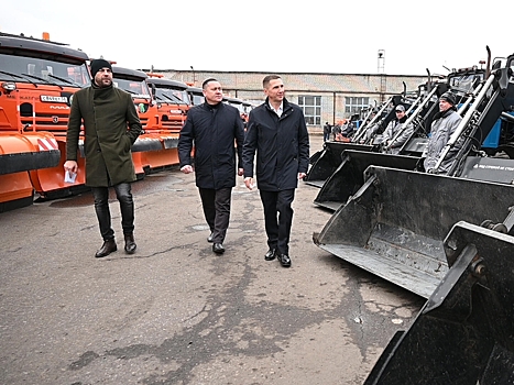 Олег Денисов оценил готовность коммунальной техники «Пензавтодора» к зиме