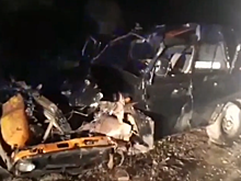 Внедорожник влетел на большой скорости в скалу в Дагестане, погиб водитель