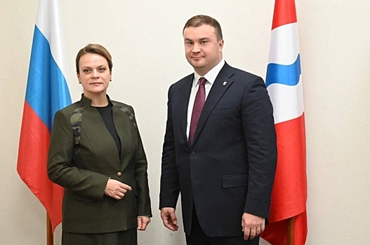 Анна Цивилева и Виталий Хоценко обсудили запуск филиала ЦИТО