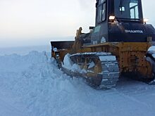 Пробито 100 километров автозимника Среднеколымск-Березовка