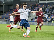 Сборная России U21 забила второй гол в матче группового этапа Евро-2021 с Исландией