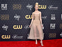 Аня Тейлор-Джой пришла на The Critics Choice Awards в прозрачном платье от Dior