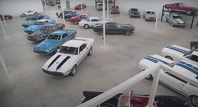 Техасский коллекционер автомобилей собрал более 200 Ford и Shelby