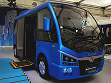Маршрутка будущего на выставке Busworld