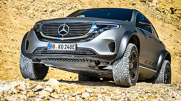 Mercedes-Benz представил электрический внедорожник EQC 4x4²