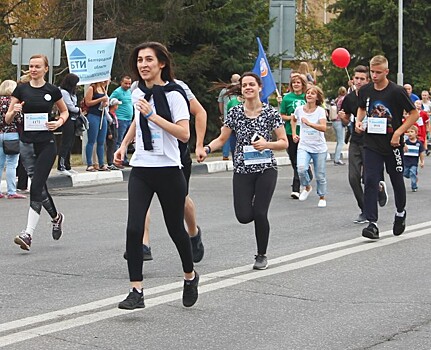 Белгородцы пробегут марафон «Добрый город»