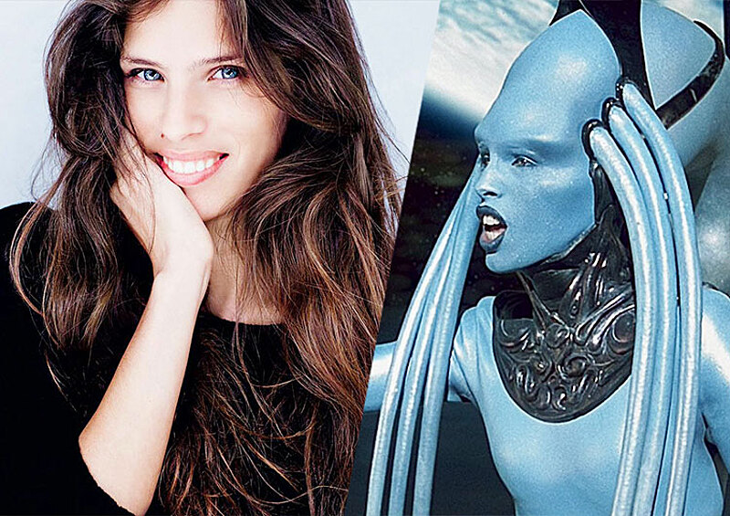 Майвенн Ле Беско, Плавалагуна «Пятый элемент». Многие поклонники картины считают, что этот персонаж был создан с помощью компьютерной графики. Как бы не так! Талантливой французской актрисе образ Плавалагуны удался на «ура».