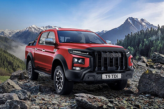 Флагманский пикап JAC T9 в России: теперь с дизелем