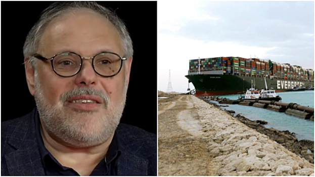 Хазин объяснил, к чему может привести блокировка Суэцкого канала судном Ever Given