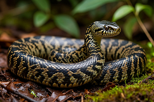 Открыт новый вид волкозубых змей