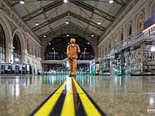 Более 2 тыс. пассажирских вагонов ежесуточно проходят дезинфекцию на Октябрьской железной дороге