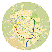 Инфографика: Хордовое кольцо Москвы