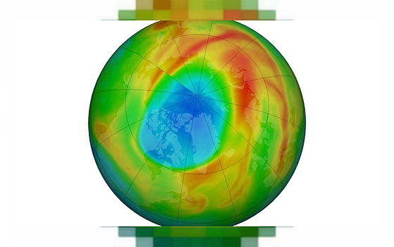 Уровень озона в нижних слоях атмосферы Северного полушария сильно вырос