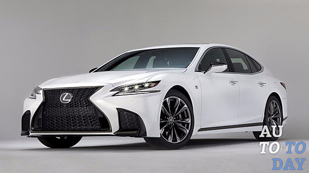 Lexus LS F Sport может похвастаться новым дизайном и настройками шасси