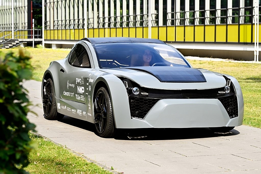 В Нидерландах создали прототип электромобиля, поглощающего углекислый газ