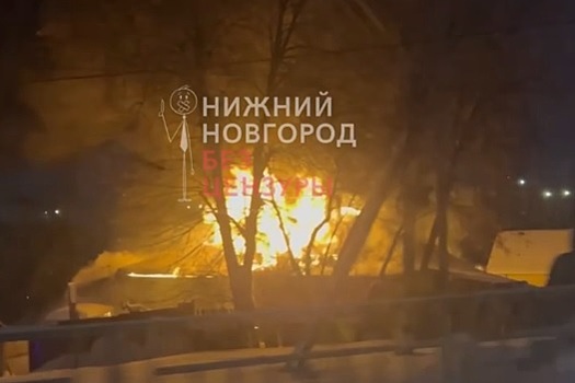 Жилой дом загорелся в Советском районе