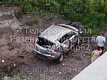 Водитель вылетел с ремонтирующегося моста в Сараевском районе