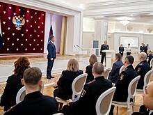 В Министерстве транспорта Российской Федерации состоялась церемония награждения сотрудников транспортной полиции