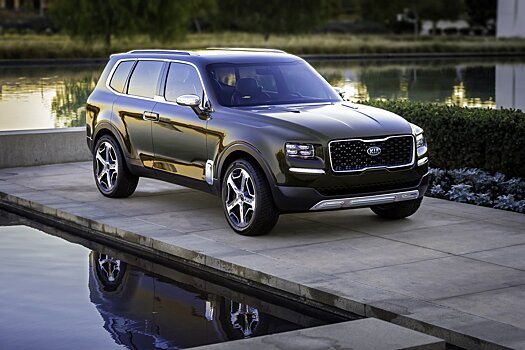 Появились фотографии нового Kia Telluride