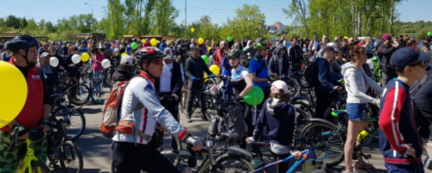 В Иркутске состоялся городской велопарад