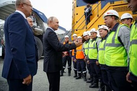 Об угле и не только. Владимир Путин посетил Кемеровскую область