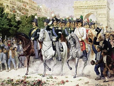 Как проходила оккупация Парижа русскими войсками в 1814 году