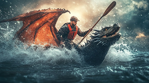 Омичи оседлали "Драконов" и съели 250 арбузов