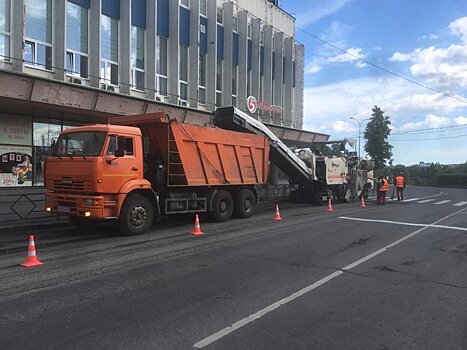 В Петрозаводске начался ремонт дороги на улице Кирова