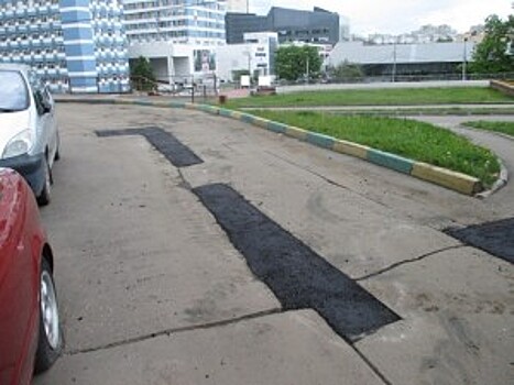 В микрорайоне Северное Чертаново отремонтировали асфальт