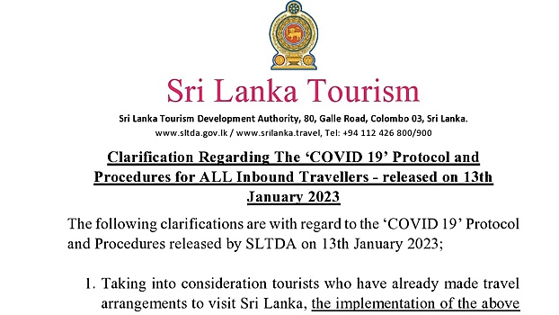 Шри-Ланка собирается ввести ковидные ограничения для туристов с 20 января