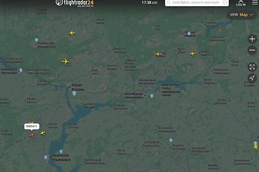 Как выглядит небо над Татарстаном после введения режима опасности БПЛА 31 декабря