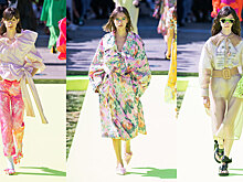 Пышные банты, блузы из красочных оборок и розовые варенки в коллекции MSGM