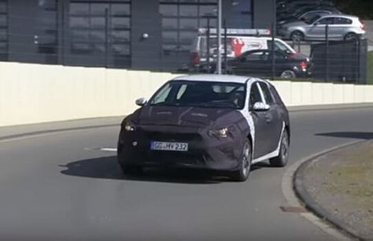 На Нюрбургринге замечен новый KIA cee’d