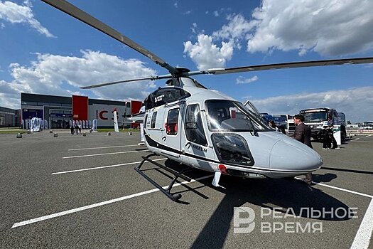 Росгвардия передала КНИТУ-КАИ действующий вертолет "Ансат" для обучения студентов