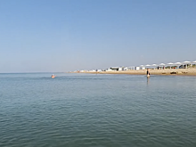 Море в Анапе за одну ночь стало практически ледяным