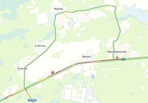 Трассу М-7 перекрыли в Нижегородской области из-за ДТП
