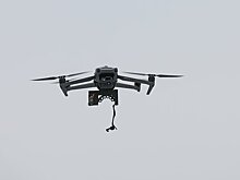 Обломки сбитого беспилотника упали на жилой дом
