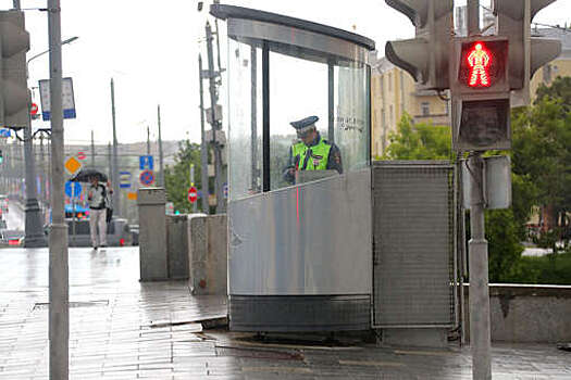 В Москве отказались от будок для автоинспекторов, которые поставили к ЧМ-2018