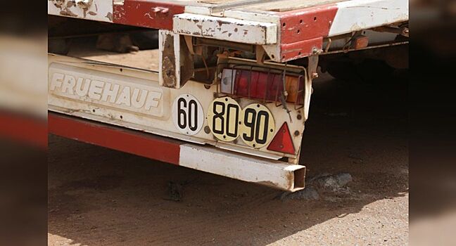 Таблички на грузовых автомобилях — их обозначения