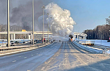 Пожар цистерны с пропаном на Киевском шоссе потушен