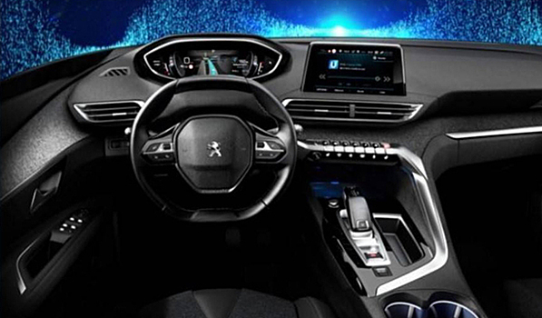 Появилось первое фото салона нового Peugeot 3008
